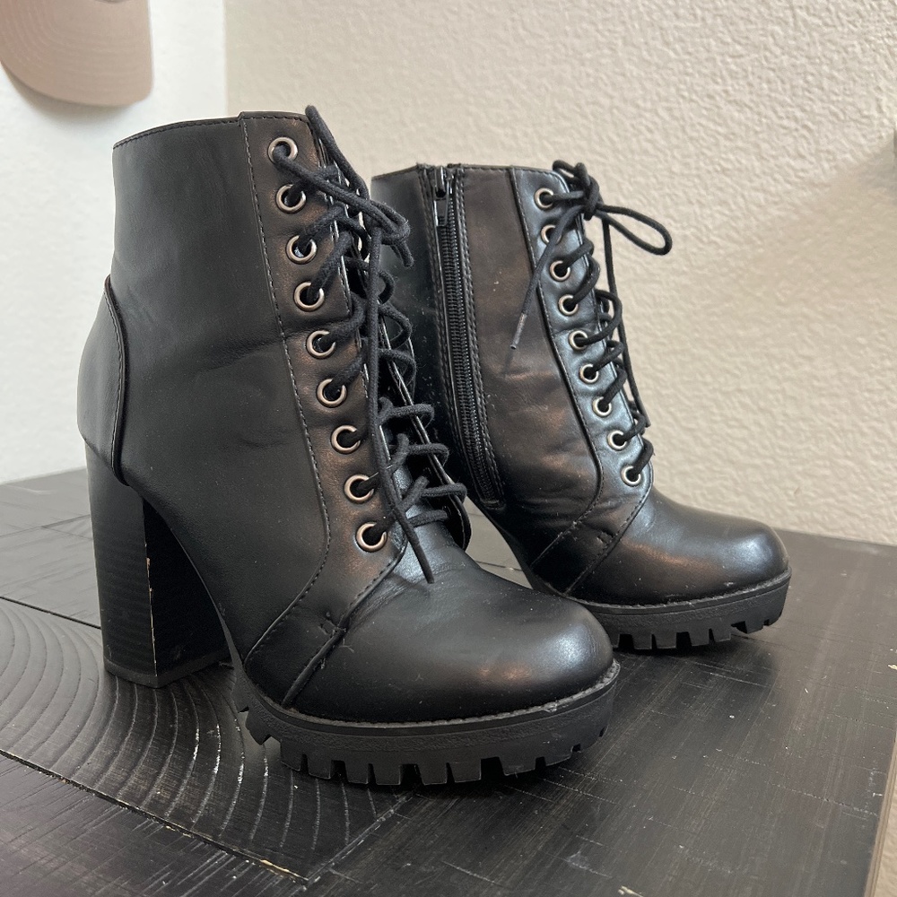 Black booties